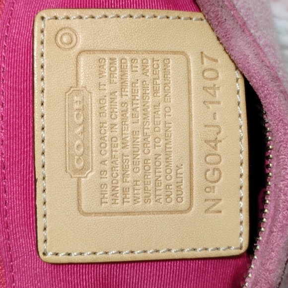 HOLD! RARE! Coach Herringbone Wool Y2K Vintage Shoulder Bag - Picture 13 of 16